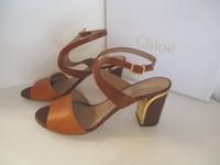 Chloé elegante Leder Sandalen Pumps Gr.  41 / 42 Niedersachsen - Schortens Vorschau
