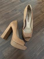Buffalo Plateau Pumps 39 Cognac Bayern - Parkstetten Vorschau