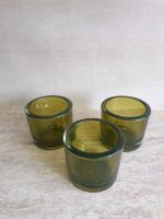 Tischdeko Teelichthalter Depot grün dunkelgrün Glas Nordrhein-Westfalen - Essen-Haarzopf Vorschau