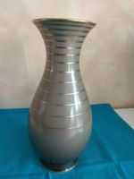 Fürstenberg Vase gold braun mit Goldrand, Art Deco Düsseldorf - Unterbach Vorschau