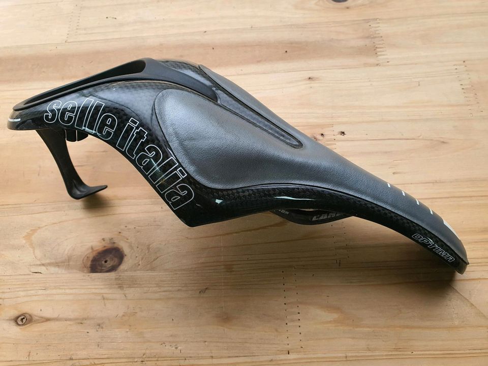 Selle Italia Optima Carbon Sattel Triathlon Zeitfahr Aero  retro in Sarstedt