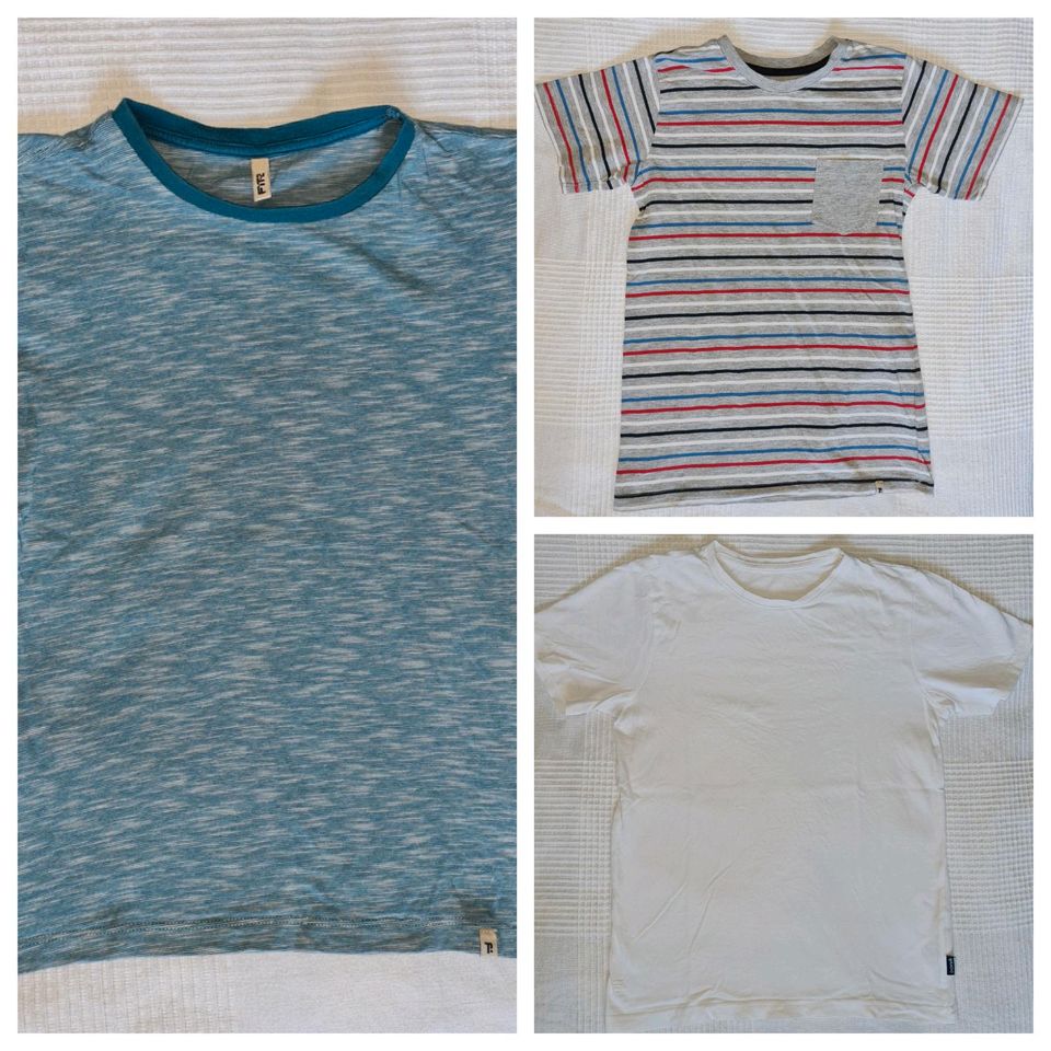 Jungen/Unisex: T-Shirts in Gr. 140/146 in Haselbachtal