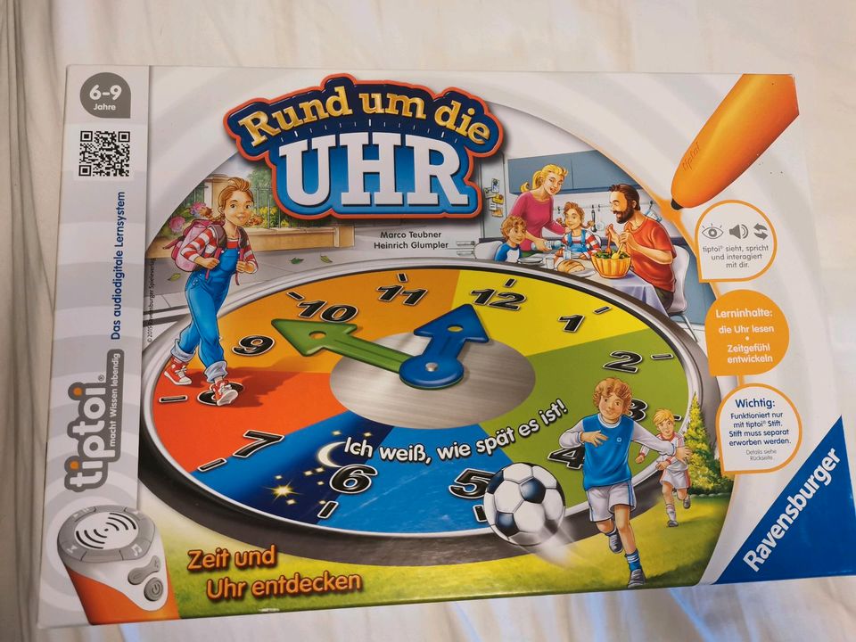 Tiptoi Spiel "Rund um die Uhr", Lernspiel, Kinder in Marburg