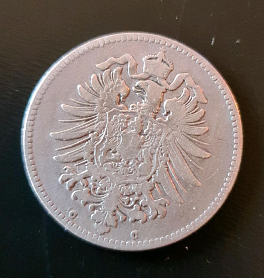 1 MARK 1876 C DEUTSCHES REICH SILBER in Berlin