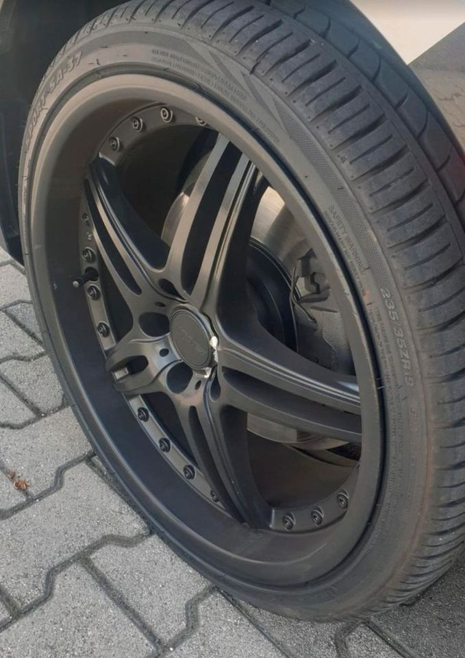 Motec Mercedes Audi Felgen Tiefbett Sommerreifen 5x112 19 Zoll in Kippenheim