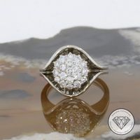 M 174095 Wert 5.230,- Diamant 1,20 Ct Ring 750 / 18 KT Gold xxyy Duisburg - Hamborn Vorschau