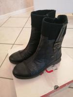 schwarze Winter  Stiefeletten  von Rieker Tex Gr.39 Nordrhein-Westfalen - Kerpen Vorschau