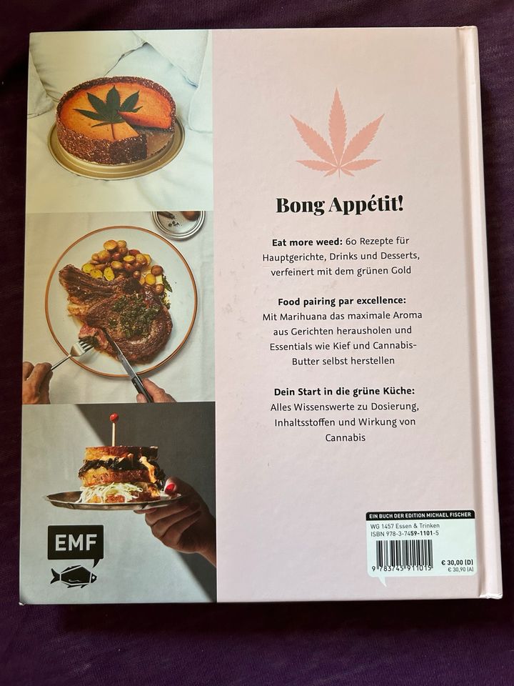 High Cuisine Kochbuch THC CBD wie neu in Berlin