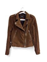 SUPERDRY • Jacke im Biker-Look • Gr. 38 • Veloursleder Bayern - Ansbach Vorschau