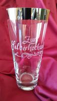 Pokal Vase Glas Silberrand Silberhochzeit Geschenk Bayern - Illertissen Vorschau