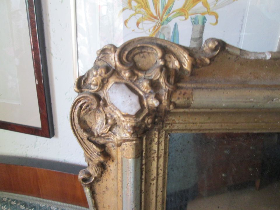 antiker spiegel um 1850 orginal glas in Röhrnbach