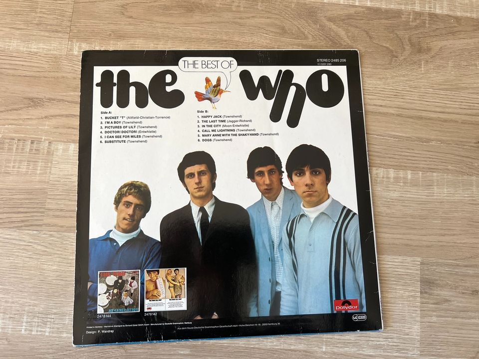 The Who 3x Vinyl Schallplatte LP Best of Story of in Graben (Lechfeld)