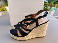 Tamaris Sandaletten Wedges Keilabsatz schwarz Gr.38 Bayern - Forchheim Vorschau