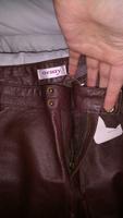 Echtleder-Hose braun Stuttgart - Bad Cannstatt Vorschau