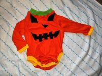 Neu diy Selfmade Handmade Halloween Baby Body 62 Kürbis Hamburg - Wandsbek Vorschau