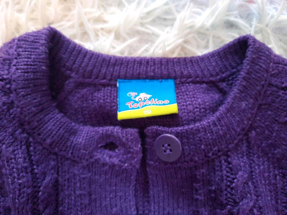 102 110 116 jacke bolero Strickjacke windjacke fleece mädchen in Mühlhausen