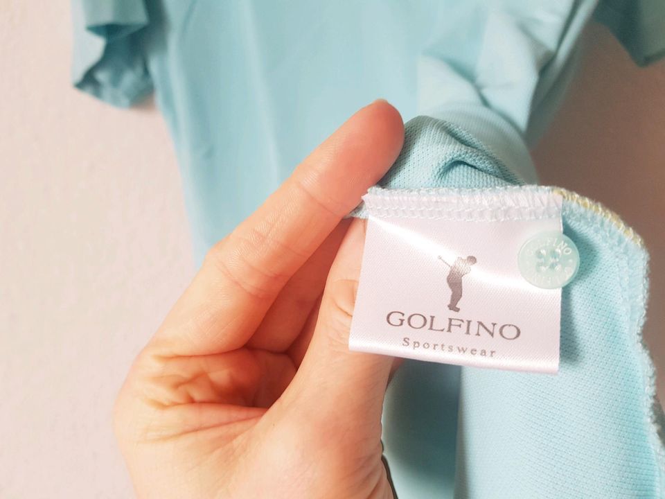 Neu Golfino Shirt Polo Poloshirt türkis blau 54 hellblau in Köln