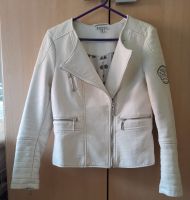 SOCCX Jacke Lederjacke weiß M (S) 36/38 Schwentinental - Klausdorf Vorschau