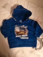 Baby Jungen Kapuzen Pullover Pulli Hoodie blau Gr. 74/80 kaum get Nordrhein-Westfalen - Soest Vorschau