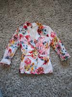 Blazer mit Blumenmuster Gr. XS Hessen - Oberzent Vorschau