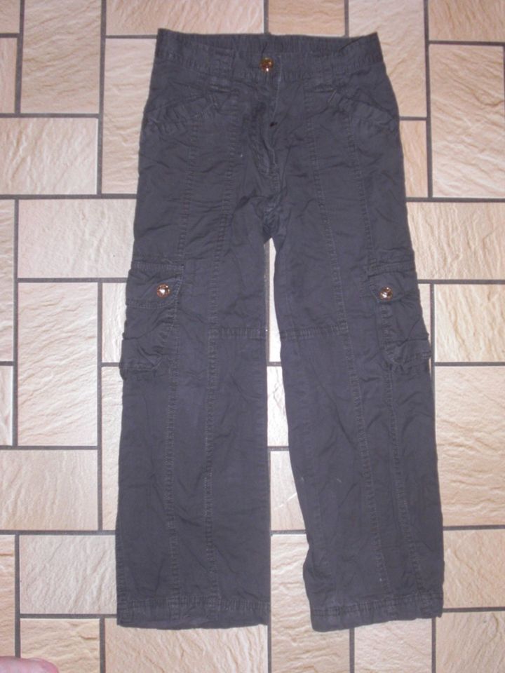 Thermo Hosen Jeans Hosen gefüttert Stoffhose gr. 122 gr. 128 in Negenborn