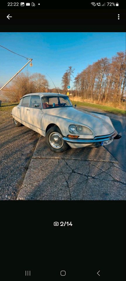 Citroen ds Göttin zu verkaufen in Lemförde