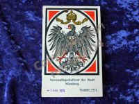 Stadt Nürnberg: Einladung des Armenpflegschaftsrats, Neujahr 1915 Bayern - Nürnberg (Mittelfr) Vorschau