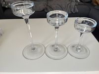 Kerzenhalter / Kerzenständer aus Glas Schleswig-Holstein - Rieseby Vorschau