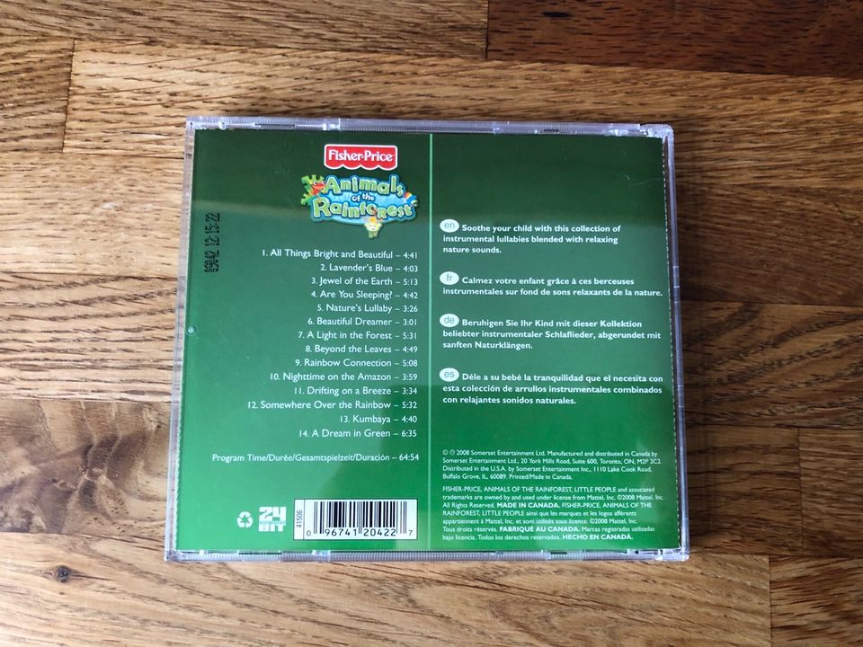 3 CDs Klassik für Kinder/ Einschlafen wie im Regenwald in München