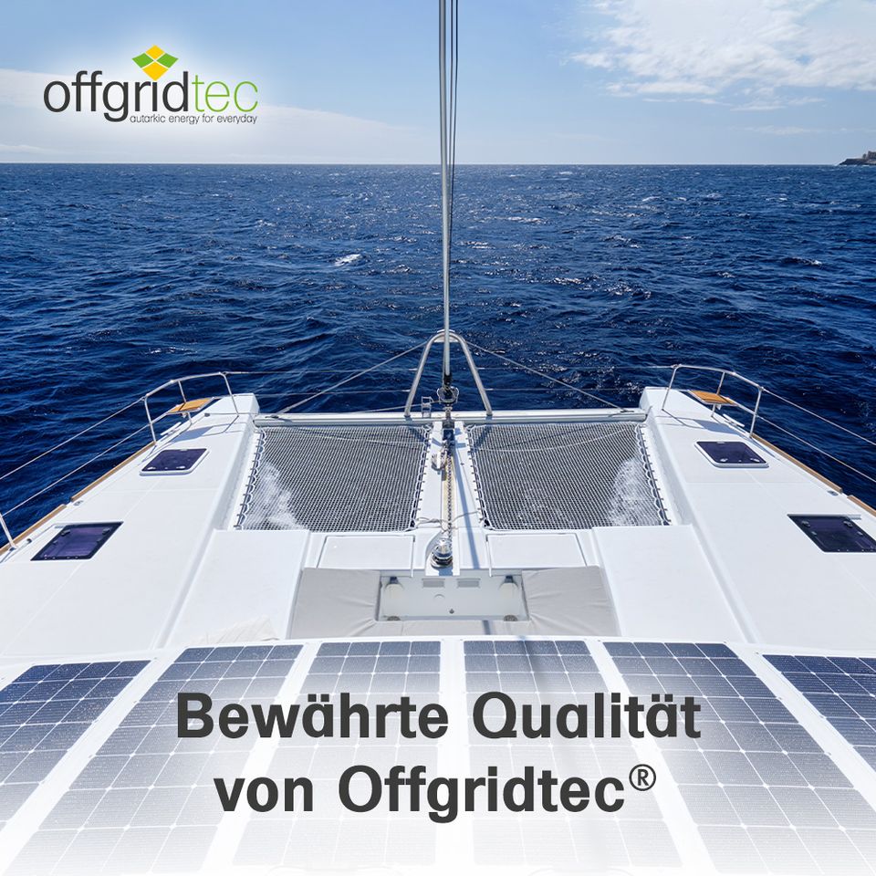 Offgridtec® ETFE-AL 120W V2 semi-flexibles 18V Solarpanel in Eggenfelden