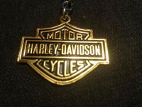 Harley Davidson Schlüsselanhänger, Gold Sachsen-Anhalt - Halberstadt Vorschau