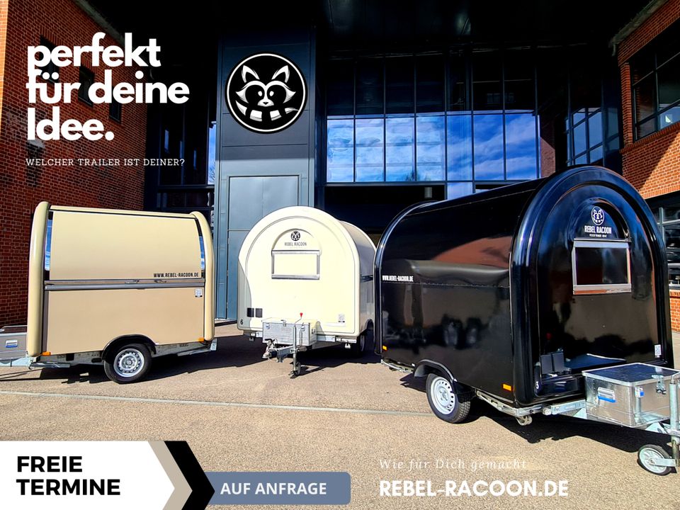 NEU M Food Truck Anhänger Imbisswagen Verkaufsanhänger mieten in Fellbach