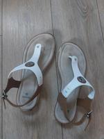 weiße Bench Sandalen Sachsen - Döbeln Vorschau