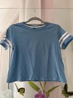 Cropped tshirt Damen XS New Yorker FBsister blau weiß Sachsen - Bautzen Vorschau
