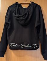 Sweater Pullover mit Kapuze Hoodie schwarz silber Gr. M Leipzig - Grünau-Ost Vorschau