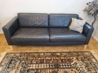 3er-Ledersofa Ikea Karlstad Schwarzbraun Hessen - Dieburg Vorschau