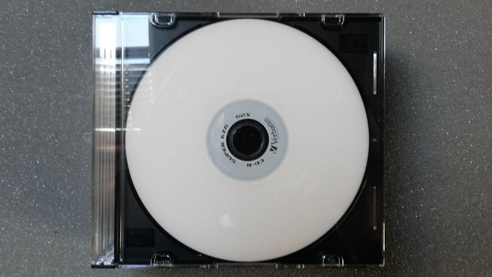 Verbatim PHOTO PRINTABLE CD-R 700MB 80min 52x Speed 8 Stück in Denklingen