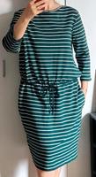 Bonita Kleid mit Taschen und Stoffgürtel Gr xl, grün/weiß Berlin - Neukölln Vorschau