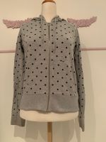 ⭐️ Jacke Sweatshirtjacke Damen grau gepunktet Gr. 40 Kreis Ostholstein - Bad Schwartau Vorschau