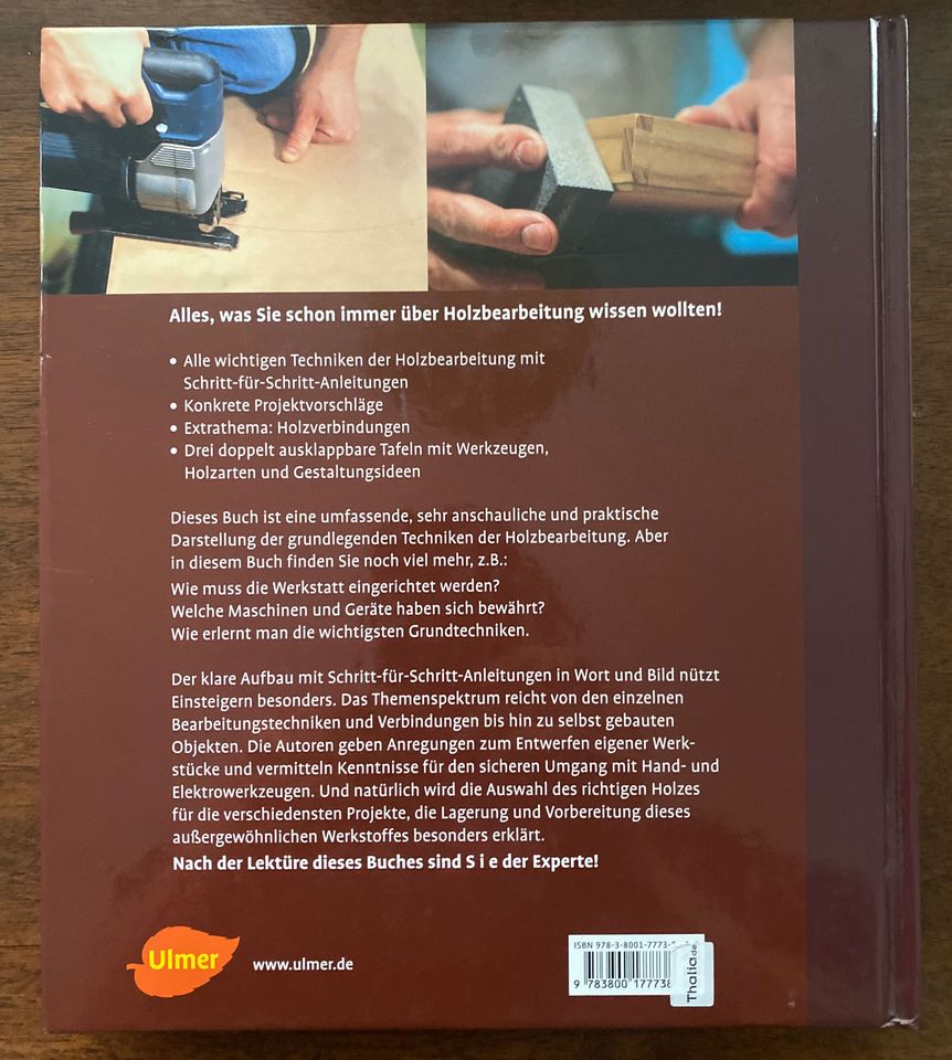 Werkbuch Holz von Declan O'Donoghue (2012, Gebundene Ausgabe) in Klingenmünster