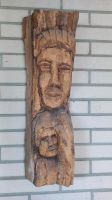Großes Wandbilk aus Holz Schnitzfigur Nordrhein-Westfalen - Ense Vorschau