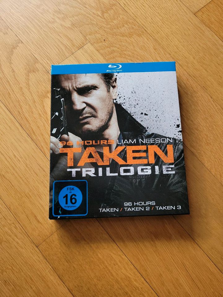 Blu Ray Box Taken Trilogie 96 Hours Liam Neeson in München