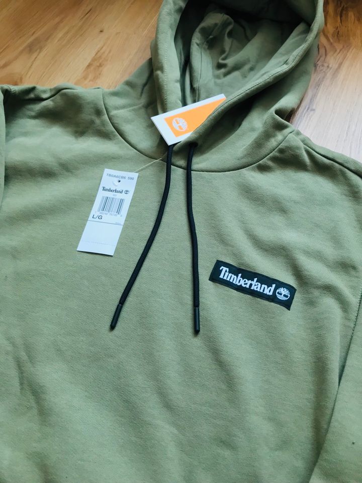 Neuer Herren Timberland Hoodie in olive. NP 119€ in München