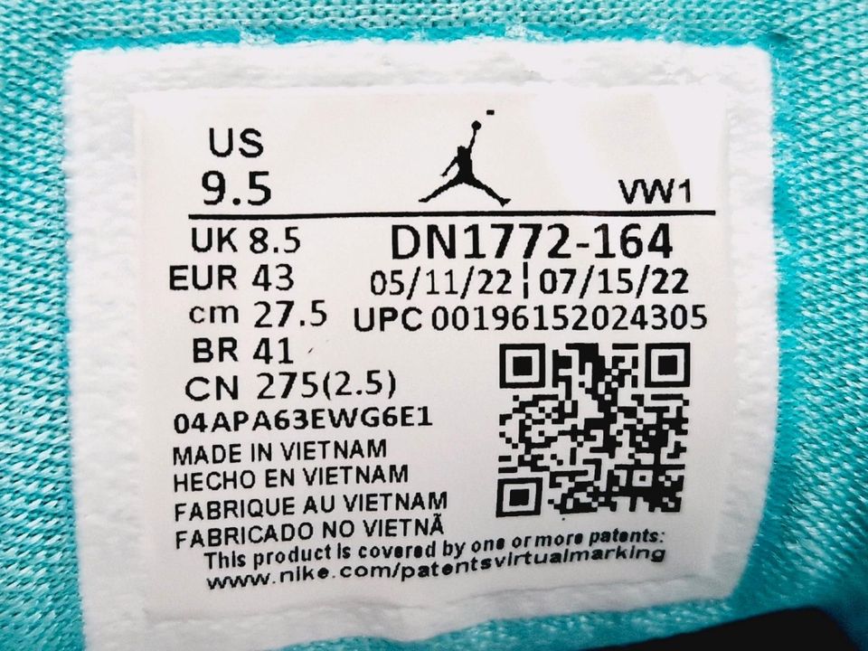 Air Jordan Luka 1 Imaginarium Gr. 43 / Dunk Force 11 4 Weiß Top in Worms