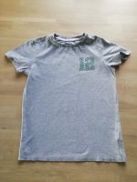 graues T-Shirt mit Druck, Größe 140 Bayern - Kulmbach Vorschau