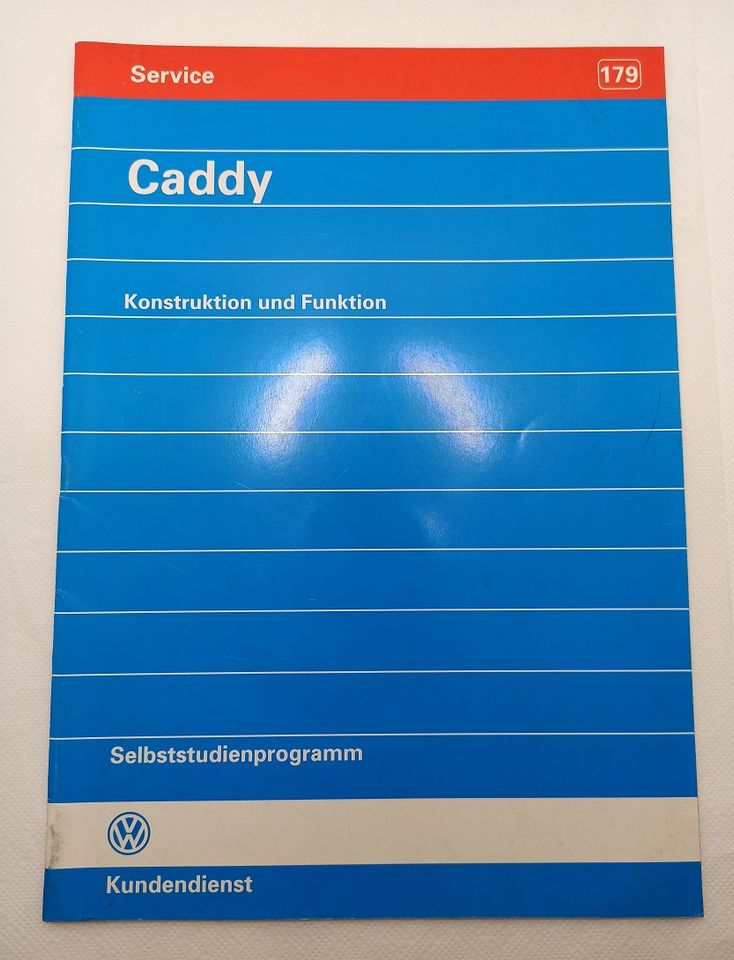 VW Caddy 1995 Selbststudienprogramm Konstruktion und Funktion in Dautphetal