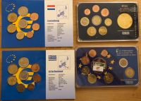 4  Euro-Münzsätze, GB, Zypern, Portugal Griechenland, Luxemburg Bayern - Pullach Vorschau