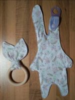 Schnuffelhase mit Schnullerband Greifling Baby Set Schnullerkette Baden-Württemberg - Veringenstadt Vorschau