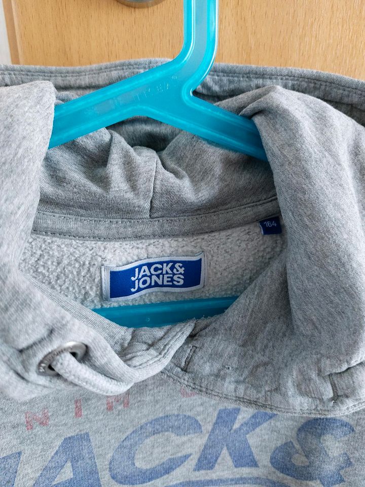 Jack&Jones / Yigga Jungen Kaputzenpullover  Sweatshirt 158/164 in Berghülen