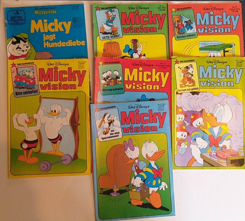 37 Mickyvision Comics in Schwarmstedt